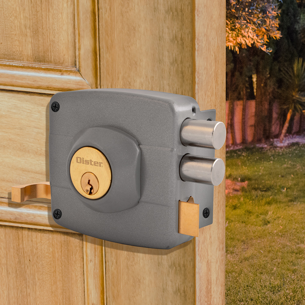 CERRADURA SOBREPONER OISTER 110 GRIS
