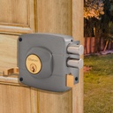 CERRADURA SOBREPONER OISTER 110 GRIS