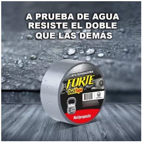 CINTA REPARADORA MULTIUSO 5 CM X 9 M FORTE