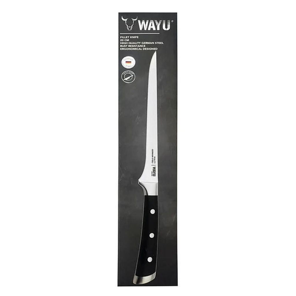 CUCHILLO FILETERO WAYU 20 CM/WAYU FILLET KNIFE 8"
