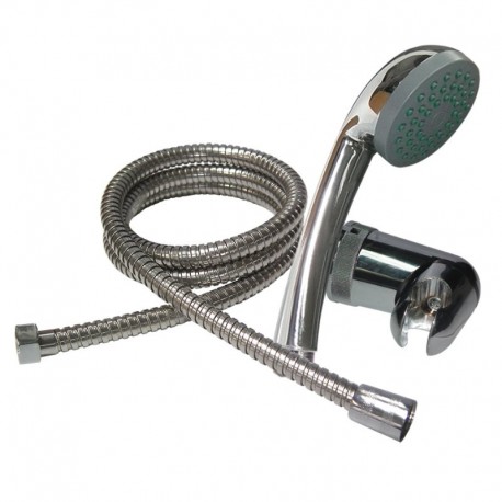 JUEGO DUCHA STANDARD CON FLEXIBLE SOPORTE