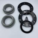 KIT FLANGE METALICO C/STUB END DOBLE 110 MM