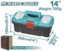 MALETA PLASTICA 14" 10 KILOS TOTAL