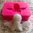 MOLDE SILICONA - ANGEL (5.6 X 4.1 CM)