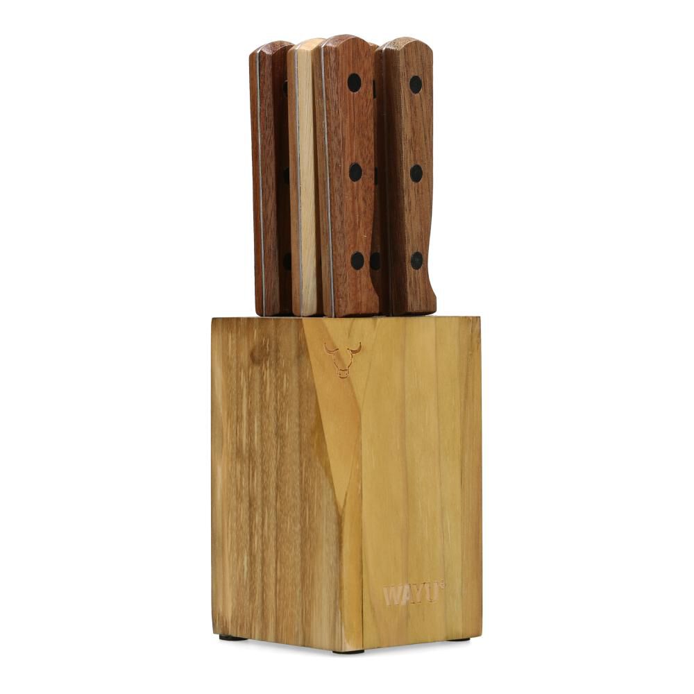 TACO MADERA 6 PCS WAYU