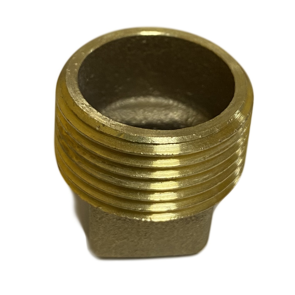 TAPÓN MACHO BRONCE 3/4