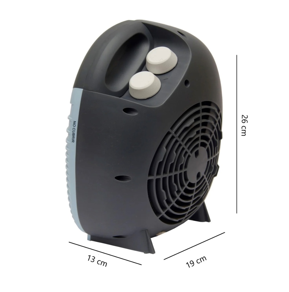 TERMOVENTILADOR ELECTRICO SUN 05 CELESTE