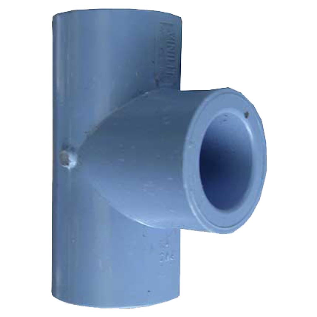 Tee Presion Reduccion 25x20 C Cem C10 (Celeste - Vinilit)
