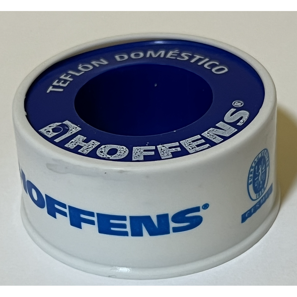 Teflon Domestico 1/2 (10 Metros) Hoffens
