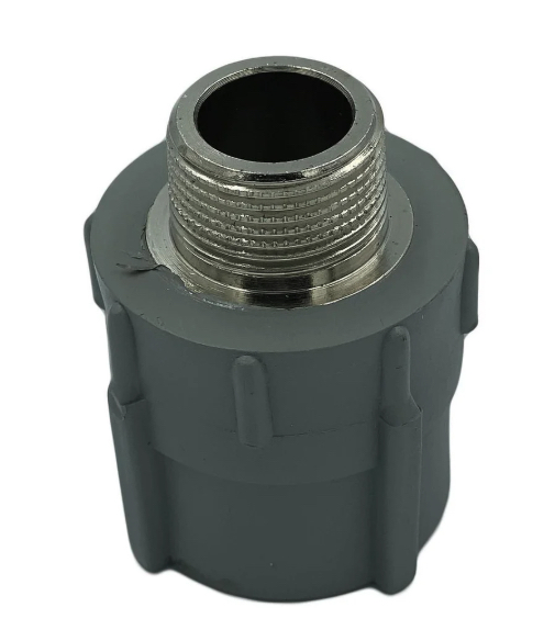 Terminal Ppr He 25x3/4 (Gris - Vinilit)