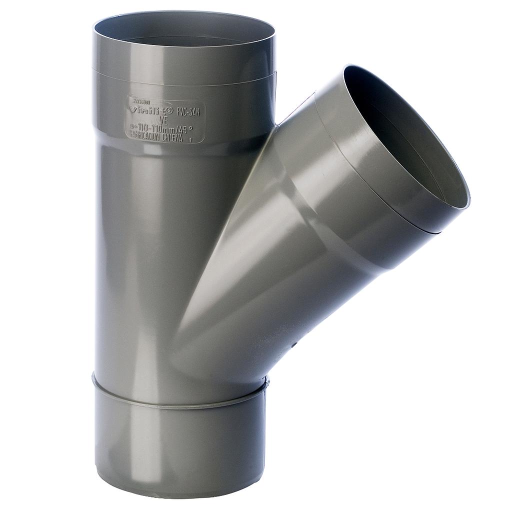 [2A03096] Vee Pvc Sanitario 110x75 (Gris- Vinilit)