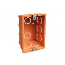 Caja Distribucion Embutida Para Tabiqueria Con Oreja Metalica
