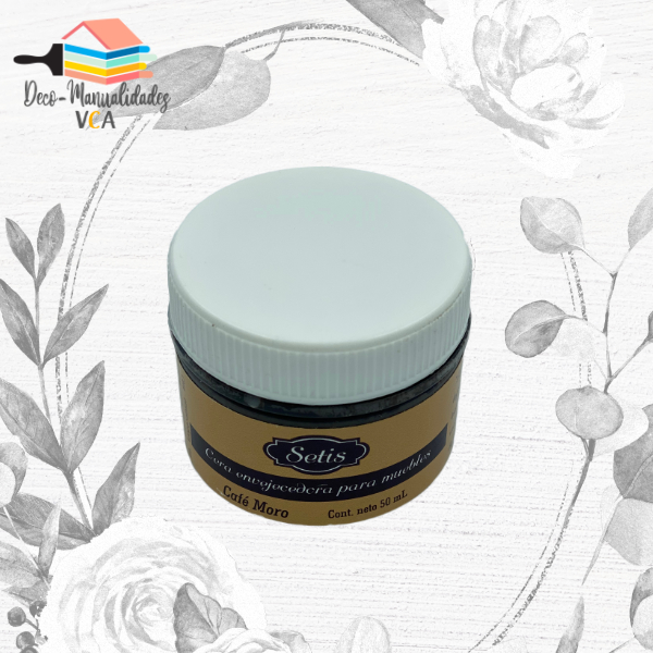 Cera Semi Brillo Cafe Moro - Setis (50ml)