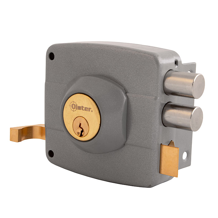 Cerradura Sobreponer Oister 110 Gris