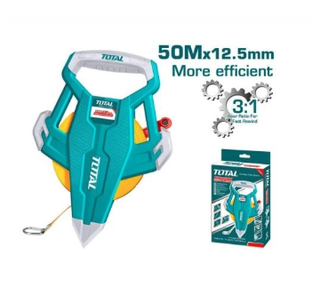 Cinta Metrica de Fibra de Vidrio 50 M x 12,5 MM