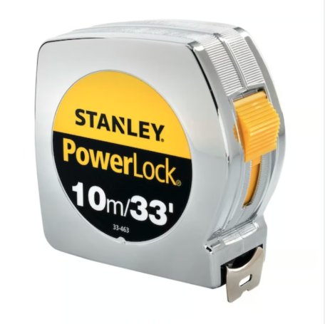 Cinta Métrica Powerlock 10 m/33`  Stanley - 33-463S