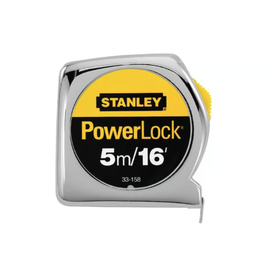 Cinta Métrica Powerlock 5 m /16` Stanley - 33-158