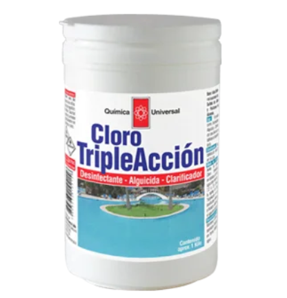 [7H067] Cloro Triple Acción Pote 1 Kg