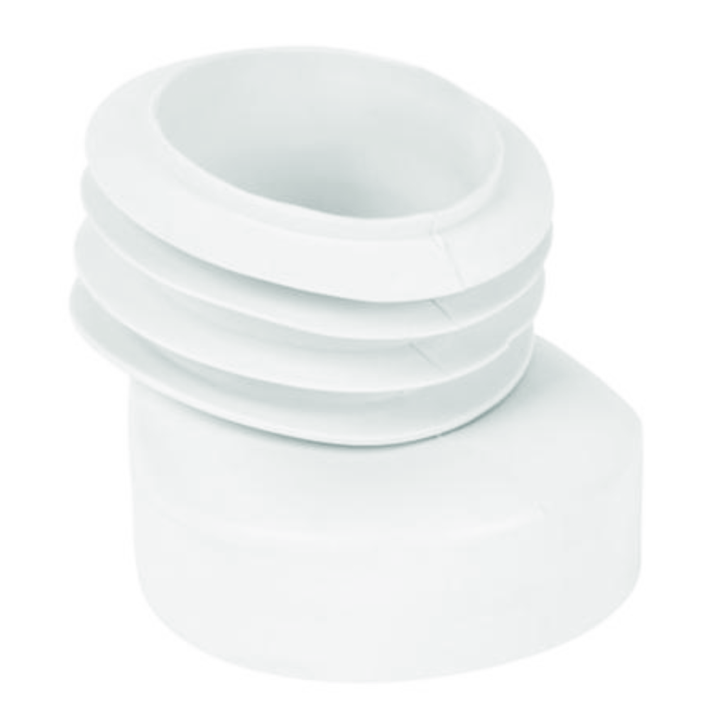 Adaptador Excentrico Flexible Wc 110 Mfg (Blanco - Vinilit)