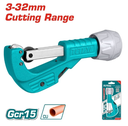 Cortador De Tubo Metalico 3-32 Mm - Total