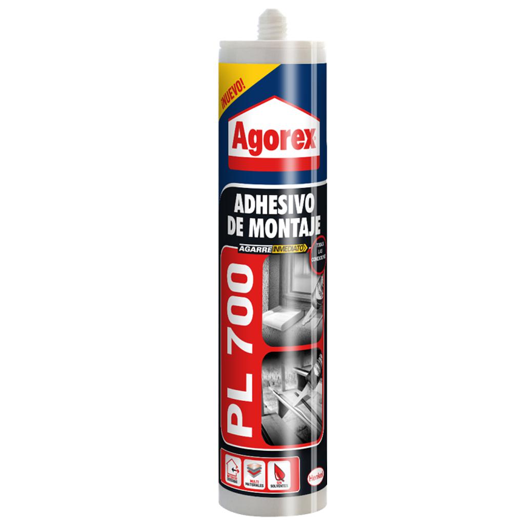 [7F009] Agorex Adhesivo De Montaje Pl700 390 Gr