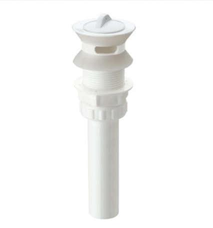 Desagüe 1,1/4" Lavatorio con Rebalse, con cola