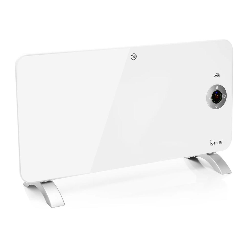 [11B01006] Estufa Panel Convector Electrico Wifi Blanco Kendal Kpn-1500al