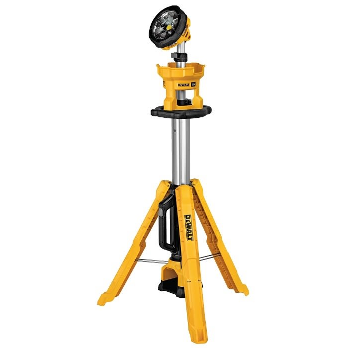 [3F643] Foco Led Trípode 20v | s/cargador s/bateria Dewalt DCL079B  Regulable de 1000 a 3.000 LUMENS