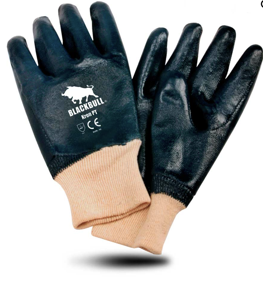 [4A04030] Guante Kron Tejido Black Bull Azul
