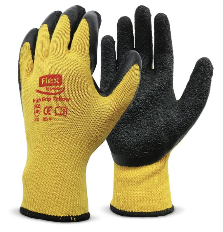[4A04028] Guante Sandy Finish Flex By Legend Amarillo