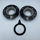 Kit Flange Metalico C/ Stub End Ppr Doble 110 Mm