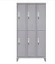 Locker 6 Puertas Doble Lk-33 (MK)