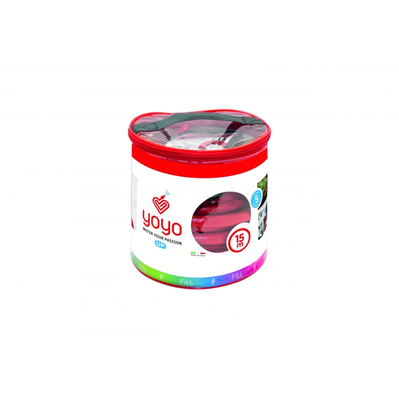 Manguera Fitt Yoyo Go 1/2" + Spray Gun 20 Mt