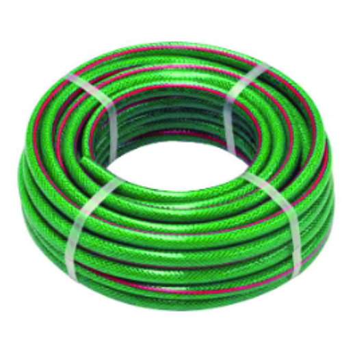 [3G242] Manguera Jardín Reforzada Mallaflex Standard 1/2" ( 12 Mm) Ml Verde