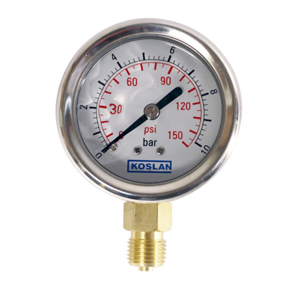 [3G237] Manometro Glicerina 0-10 Bar 63mm Radial