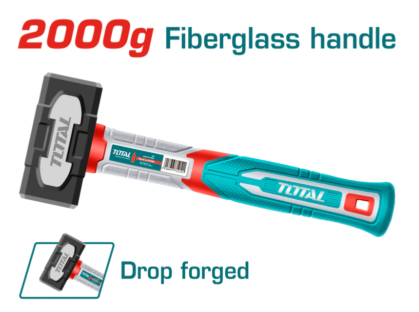 [3F01061] Mazo 2000g Mango Fibra de vidrio Super Total