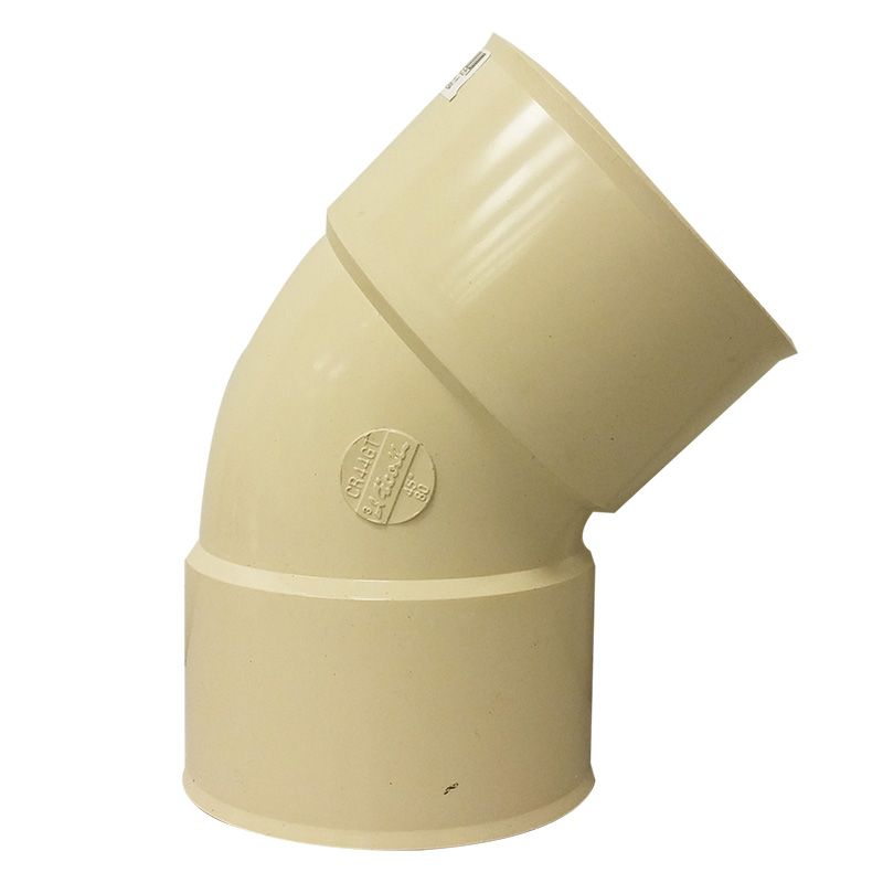 [6A02036] P25 Blanco Codo 45° H-H