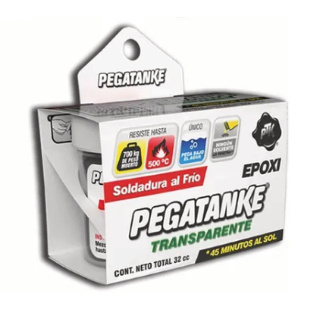 [7A026] Pegatanke Transparente 32 Cc