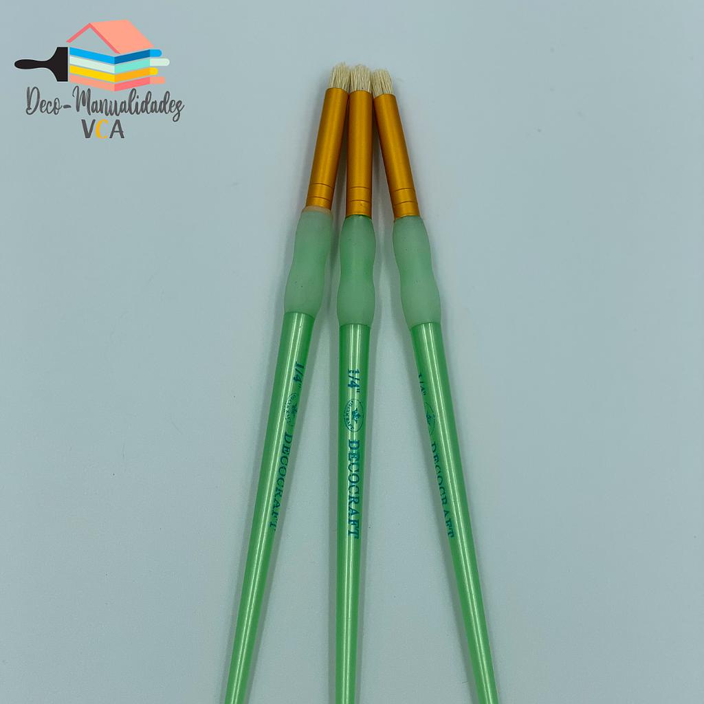 [8D02001] Pincel Ponceador 1/4" (6.30mm) - Decocraft