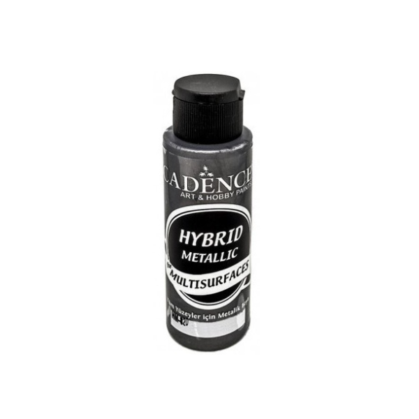 [8H01037] Pintura Acrilica Metallic Hybrid- Negro Hm820 Cadence (70ml)