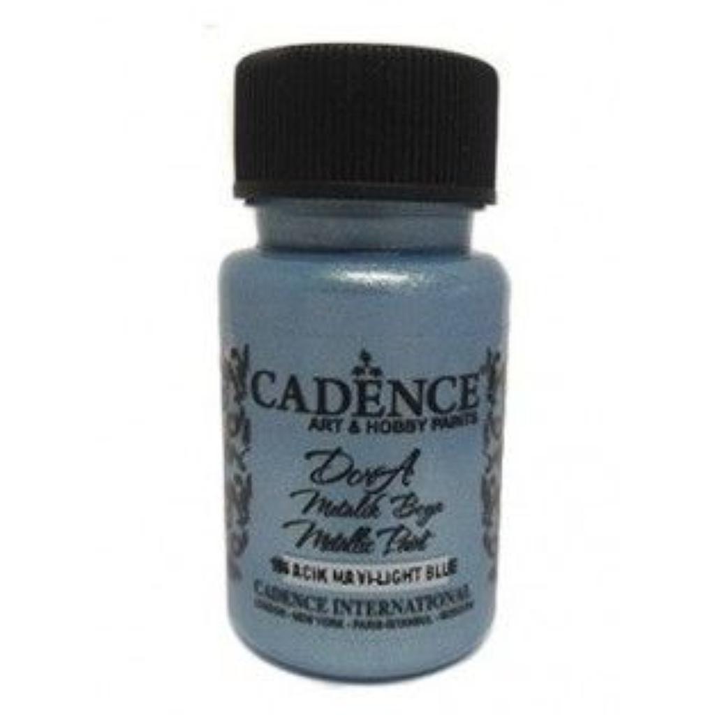 [8G01016] Pintura Metalizada Dora- Azul Claro 186 Cadence (50 Ml)