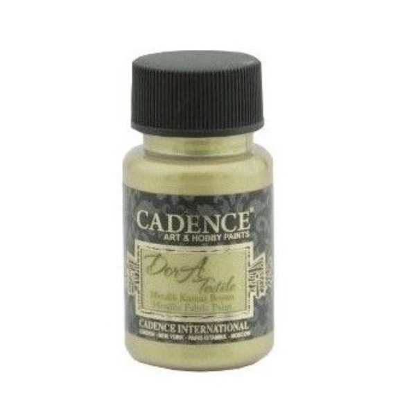 [8G02006] Pintura Textil Metalizada Dora- Mentol Dot1146 Cadence (50ml)