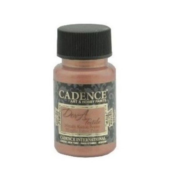 [8G02009] Pintura Textil Metalizada Dora- Naranja Dot1156 Cadence (50 Ml)