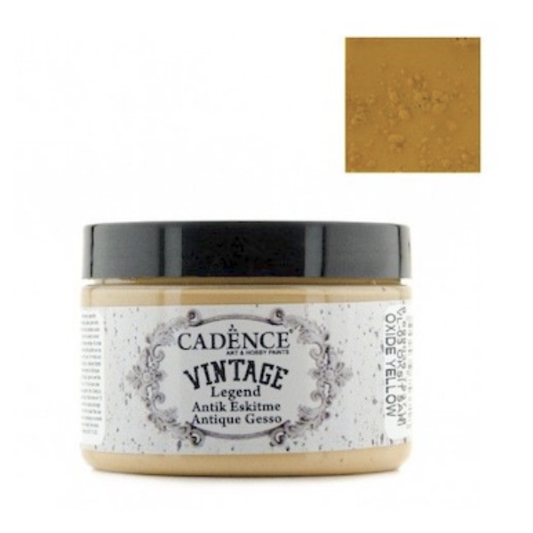 [8E01073] Pintura Vintage Legend Amarillo Oxido - Cadence (150ml)