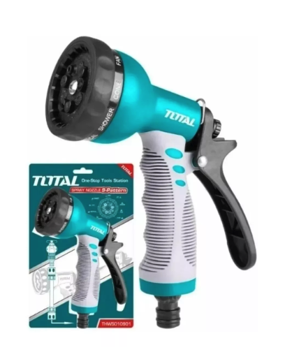[3F192] Pistola De Riego Plastica 9 Posiciones - Total
