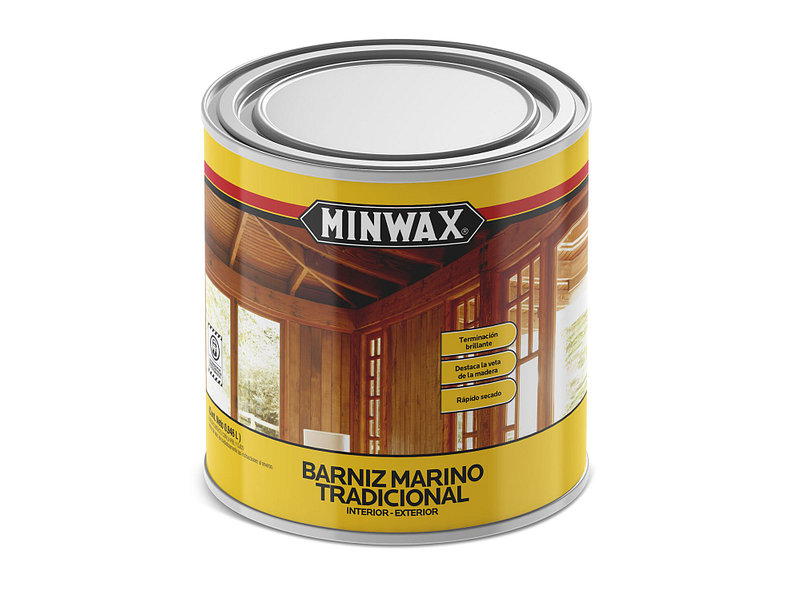 [7H030] Barniz Marino Incoloro 1/4 Gl