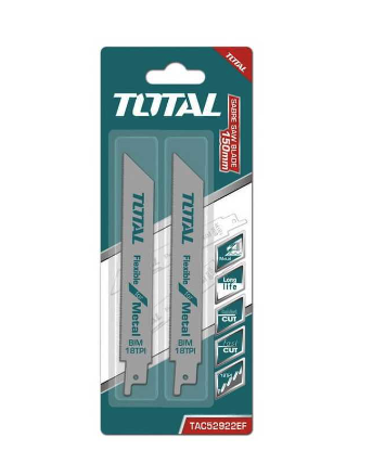 Set Hojas Sierra Sable Para Metal 2 Piezas - Total