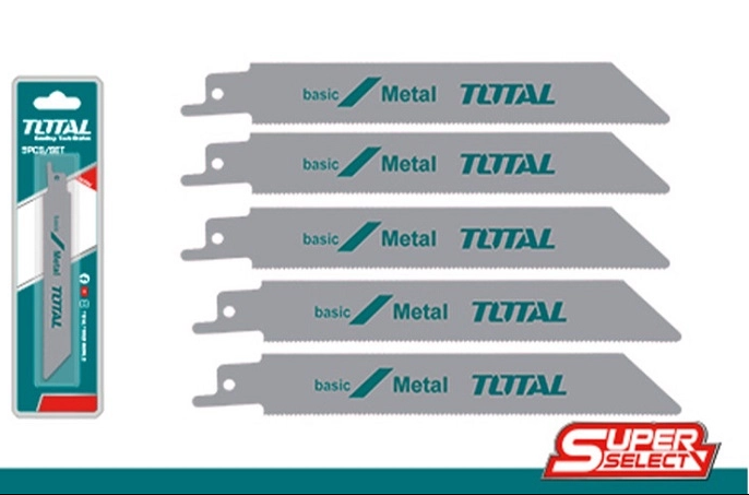 [3F567] Set de 5 Hojas de sierra sable para metal