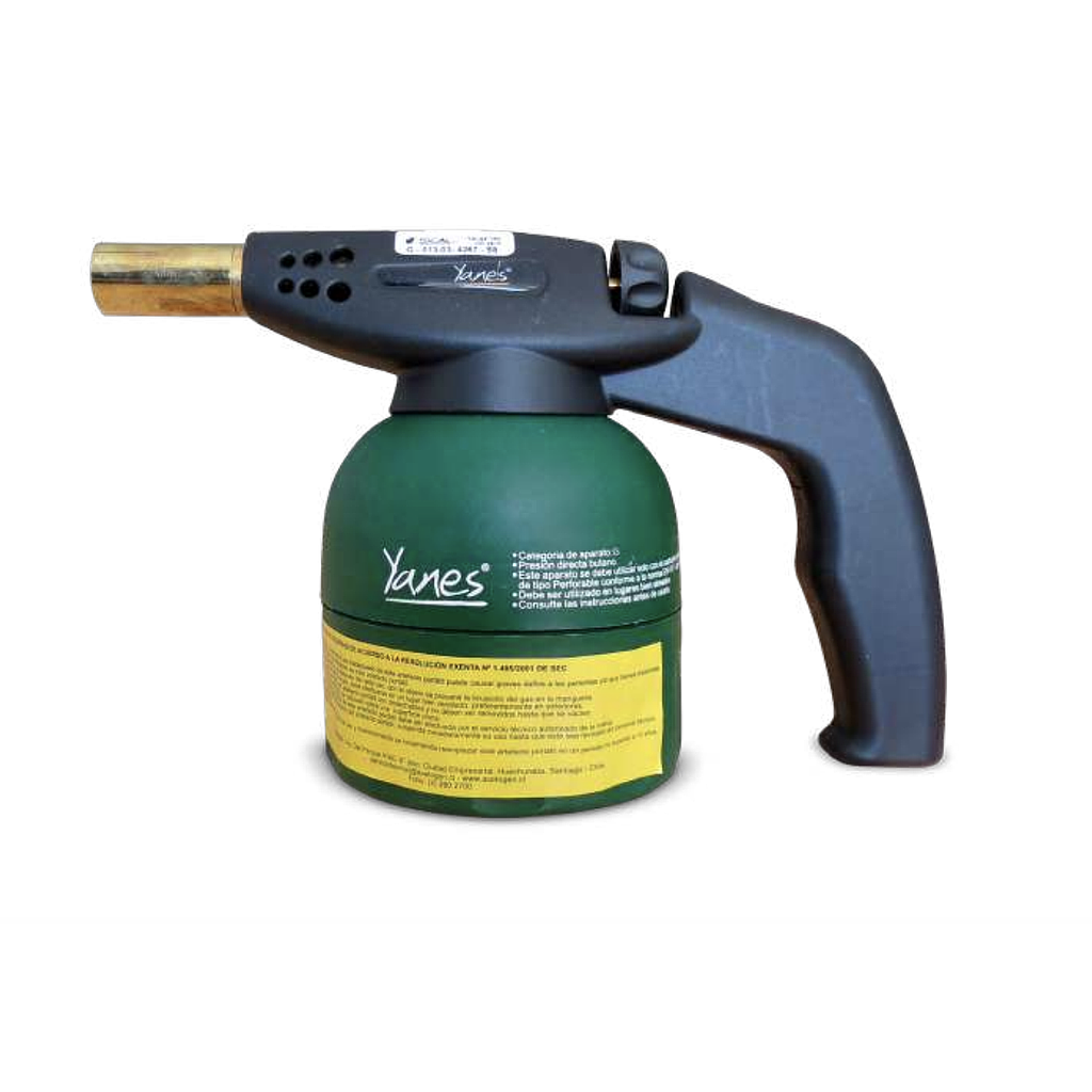 Soplete A Gas Yanes Plastico Model S/Chispero 160 Yanes