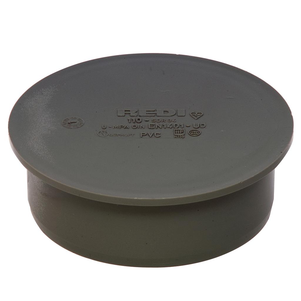 Tapa Insercion Sanitario 110 (Gris - Vinilit)